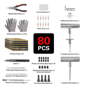 CKAuto closeup of T‑handle tools and probe demonstrating durable metal construction