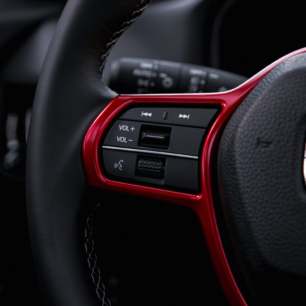 CKE angled detail of edge fitment showing seamless alignment with console