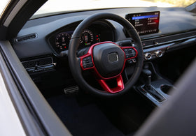 CKE installed cover in Honda interior demonstrating enhanced cabin style