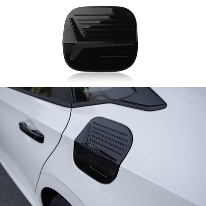 CKE glossy black front view showing sleek fit and improved appearance