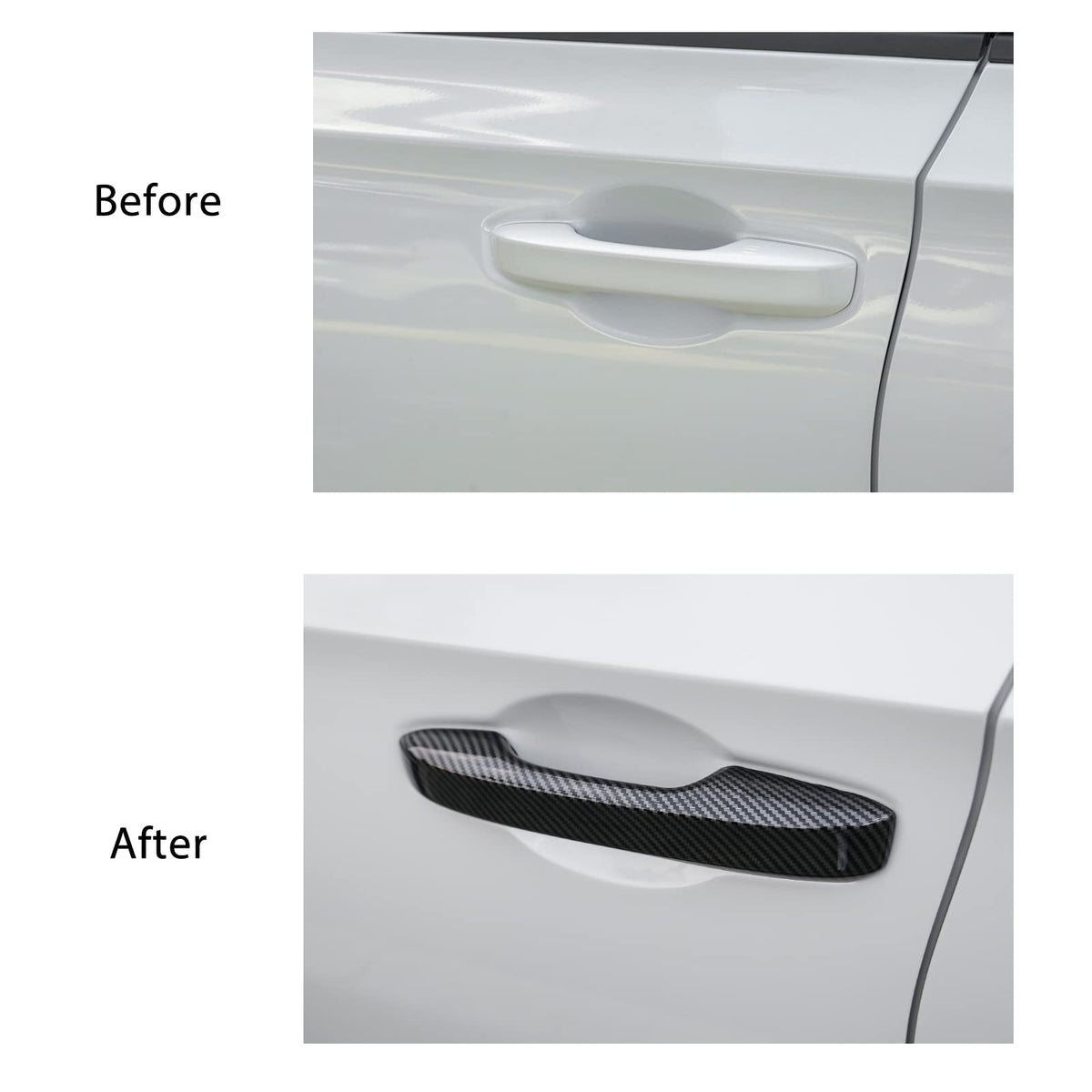CKE handle cover near lock sensor cutout preserving keyless function