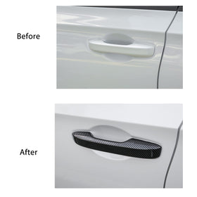 CKE handle cover near lock sensor cutout preserving keyless function