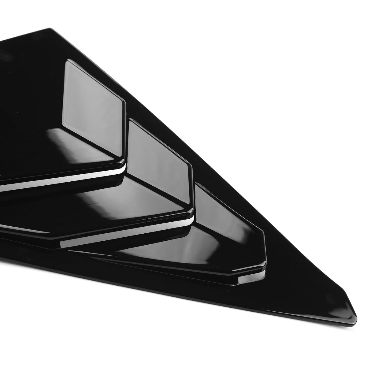 CKE package with two louvers and instructions for easy install