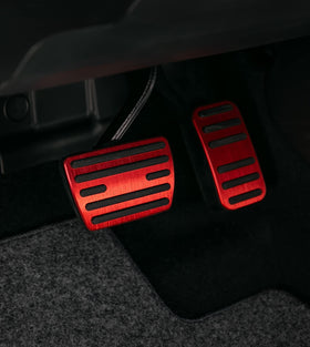 CKE pedal covers inside Honda interior showcasing sporty visual upgrade