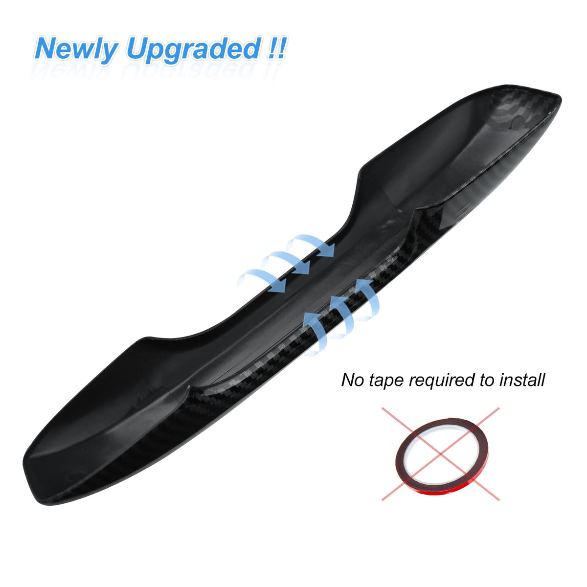 CKE snap-on installation demonstration proving easy tool-free fit