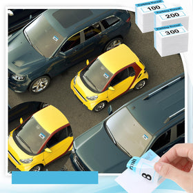 Clabby row of sequentially numbered permits illustrating tracking 001–300
