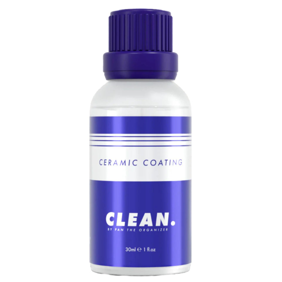 CLEAN. front bottle shot showing label and premium packaging and clear product benefit
