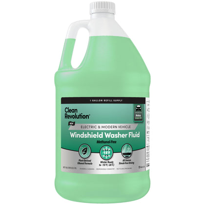 Clean Revolution front label 128oz bottle showing product identity and ready use benefit