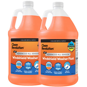 Clean Revolution front packaging showing 128oz bottle and benefits