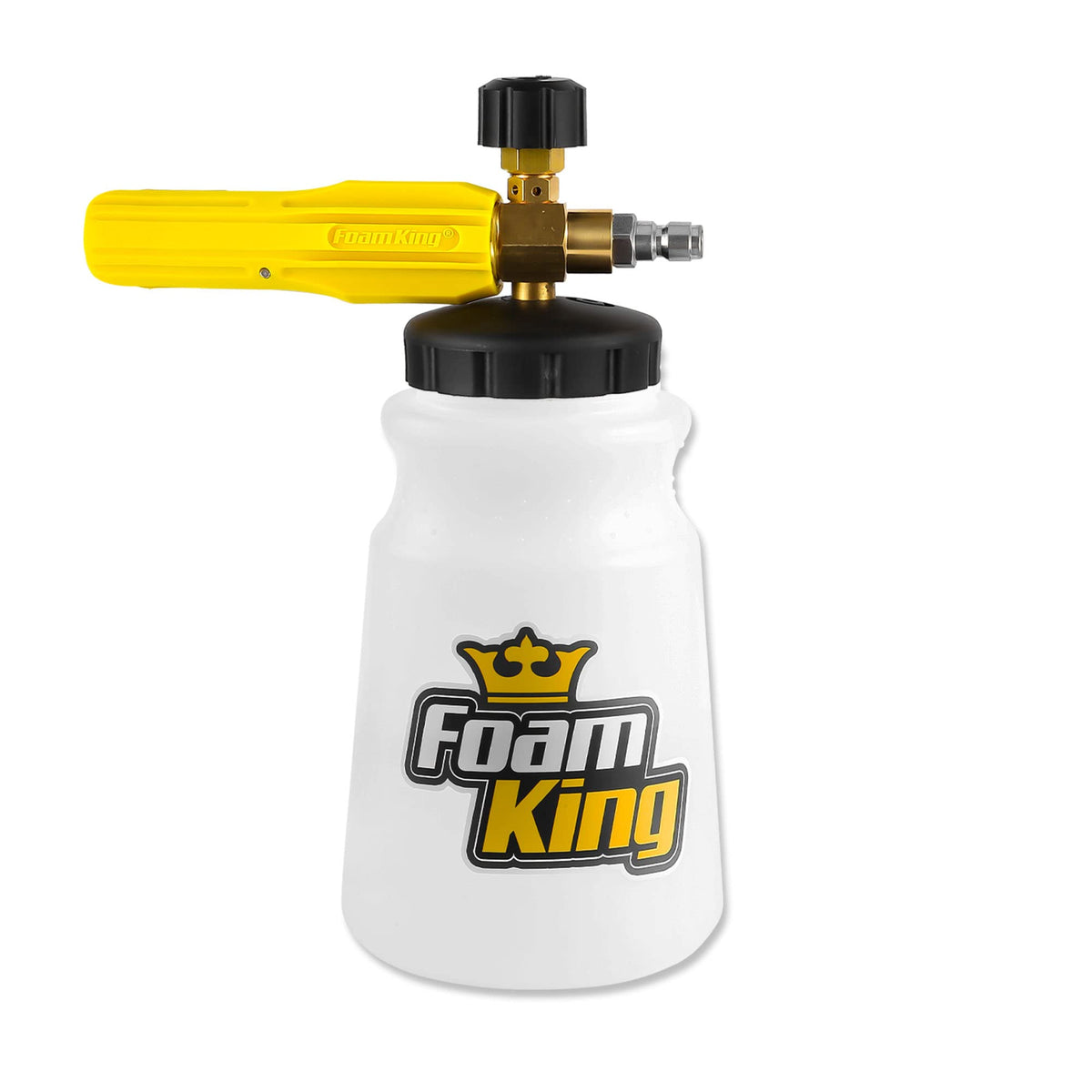 Clean Car USA Foam King front view showing durable build and ergonomic handle benefit
