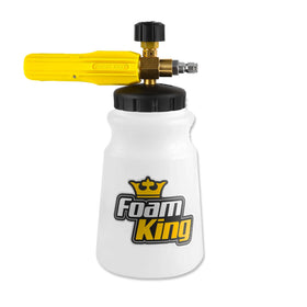 Clean Car USA Foam King front view showing durable build and ergonomic handle benefit