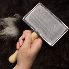 CleanSheep shampoo lather in basin rinsing dirt gently
