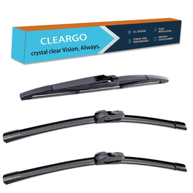 CLEARGO front packaging showing complete Chevy Trax 3-piece kit for easy replacement