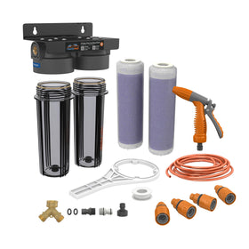 Clearly MaD front view of complete kit showing components and benefit easy setup