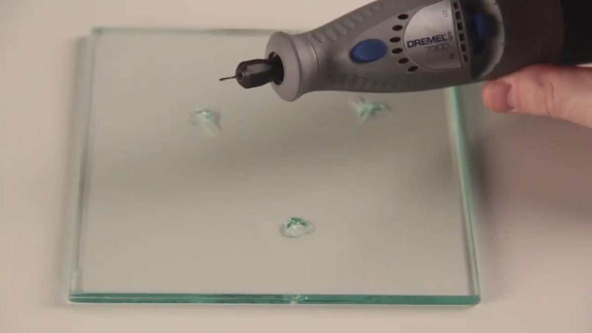 Clearshield macro of bit edge texture highlighting wear resistance for multiple repairs