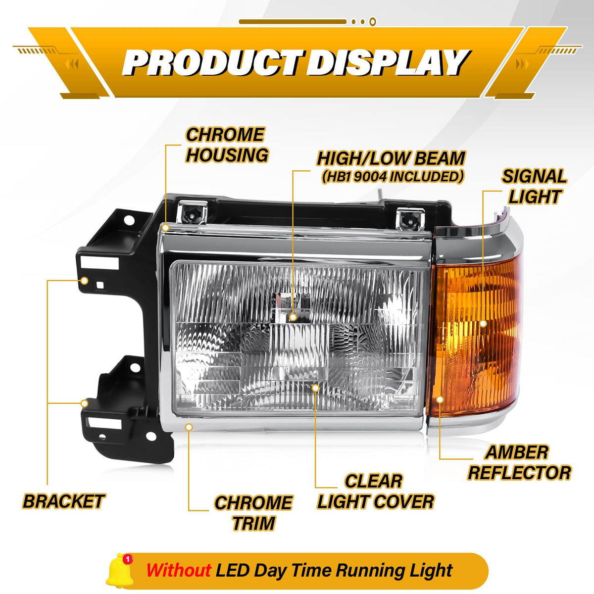CLERYYE chrome housing close-up highlighting corrosion resistance and durability