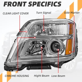 CLERYYE chrome housing side view demonstrating corrosion resistance and original-style finish