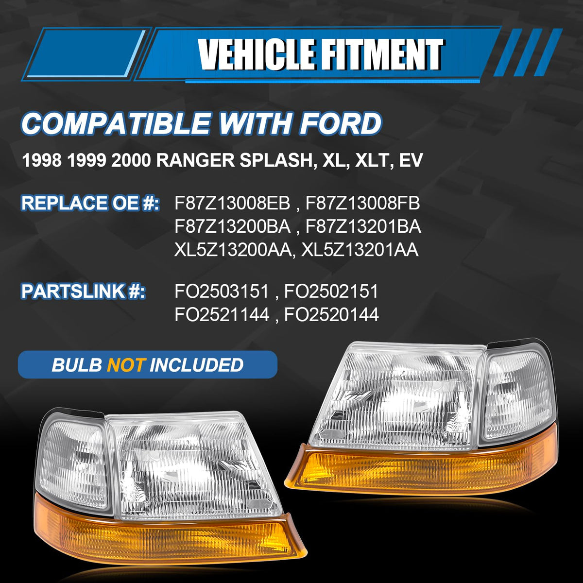 CLERYYE installed on Ford Ranger showing quick bolt-on replacement benefit