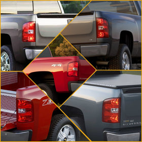 CLERYYE tail light beside ruler to show scale and correct OE-style dimensions benefit