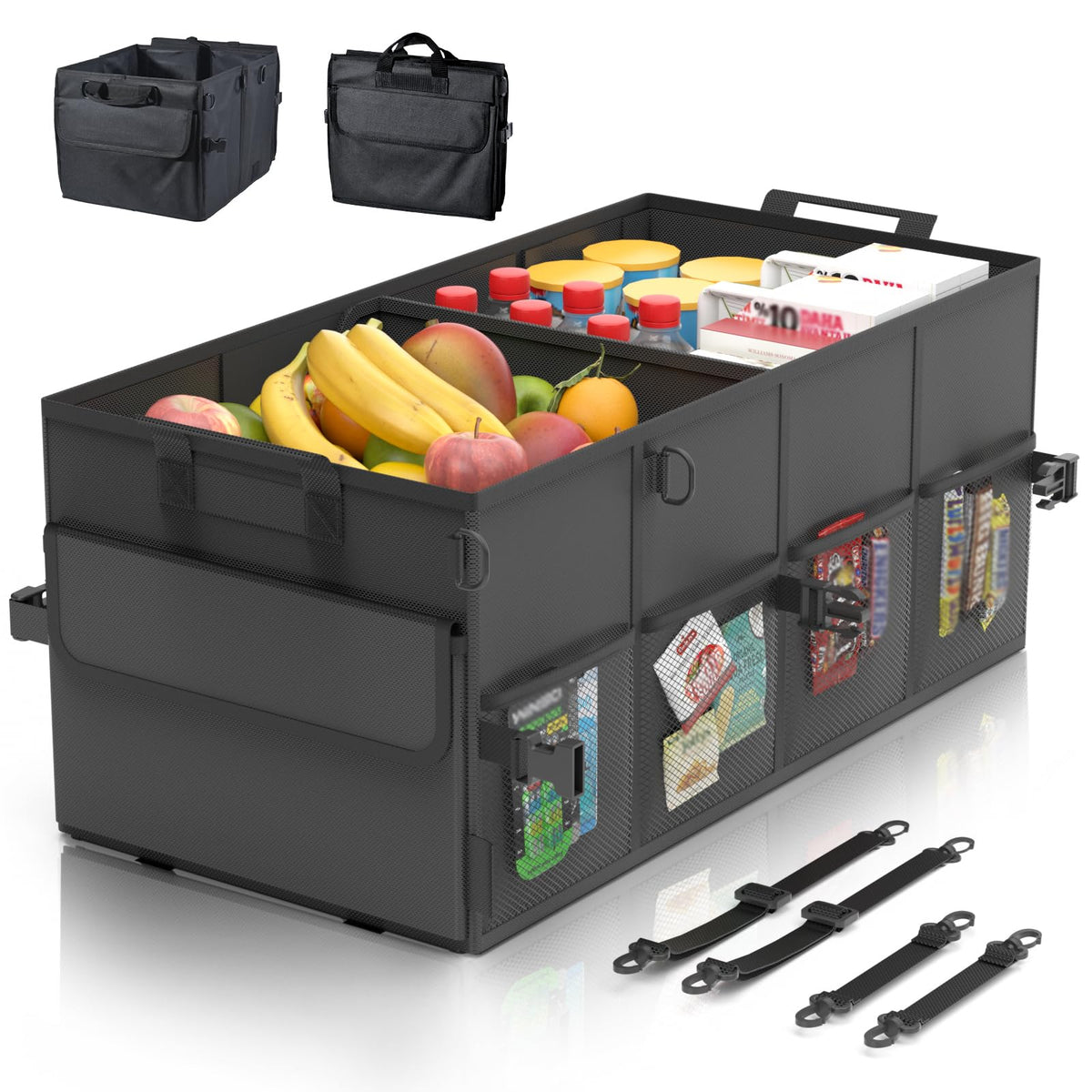 CLESOO front view showing sturdy structure and capacity for organized storage