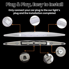 Clidr electrical connector detail showing plug-and-play convenience