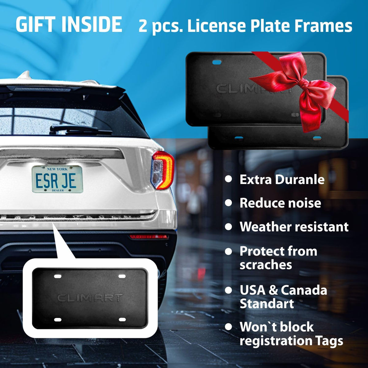CLIM ART visors on Dodge Ram 1500 side profile enhancing truck appearance