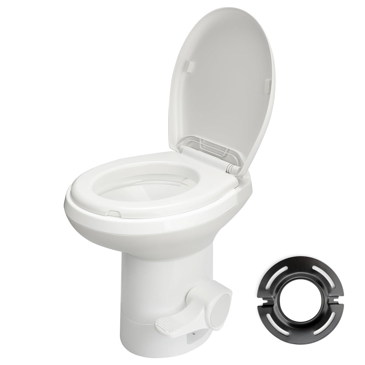 Clirass front profile showing sleek bowl and residential height comfort