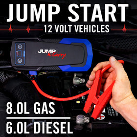 Clore Automotive jumper cables and full-size clamps close-up for maximum power delivery