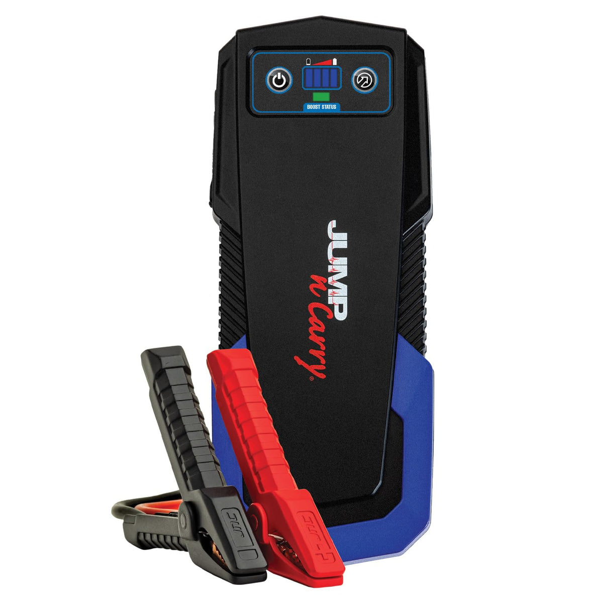 Clore Automotive JNC325 front view showing controls and sturdy housing for reliable starts