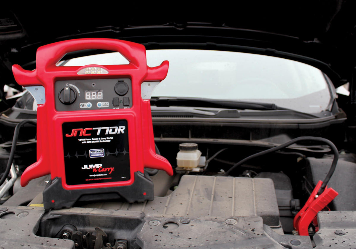 Clore Automotive clamp and 68-inch cable close-up delivering secure connection