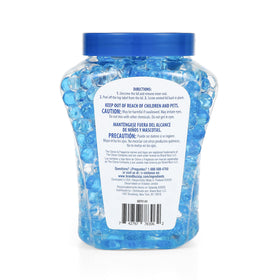 Clorox Fraganzia jar in car cupholder keeping vehicle smelling pleasant