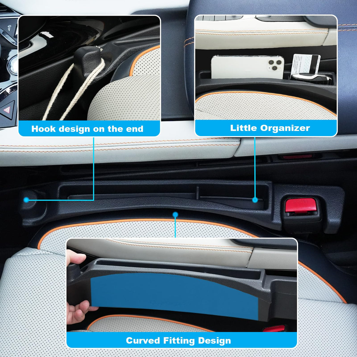 Cloud Pie installed on driver side preventing drops and reducing distraction