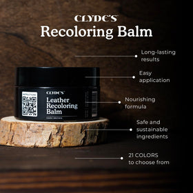 Clydes Leather Company balm texture close-up showing creamy finish for smooth application