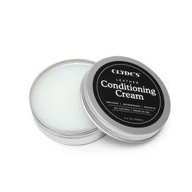Clydes jar front view showing label and product benefit