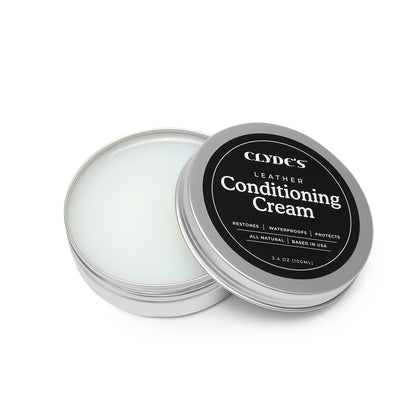 Clydes jar front view showing label and product benefit