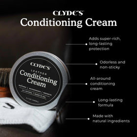 Clydes open jar with cream visible, indicating easy application