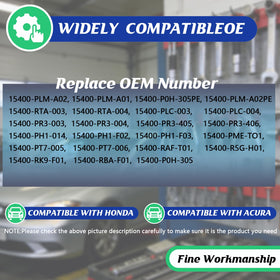 cmdock technician replacing filter during oil change, highlighting included gaskets and convenience
