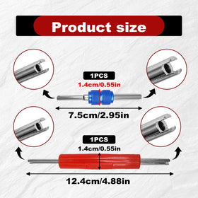 CmeRto valve cores in hand for scale and easy inventory management