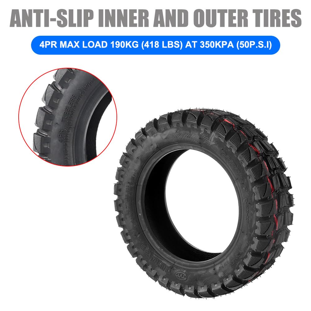 CMIYETO visible sidewall markings and reinforced shoulder for abrasion resistance