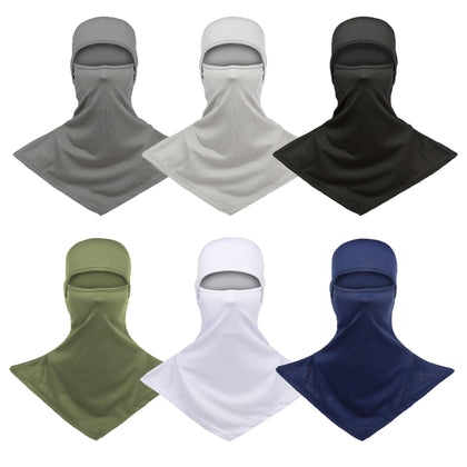 Cmonie front view of six-pack balaclavas showing variety and convenience