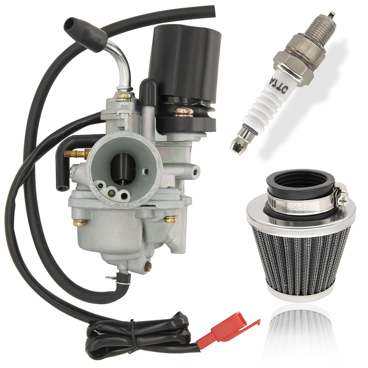 CMOOD carburetor front assembly showing intake and mounting for reliable fit