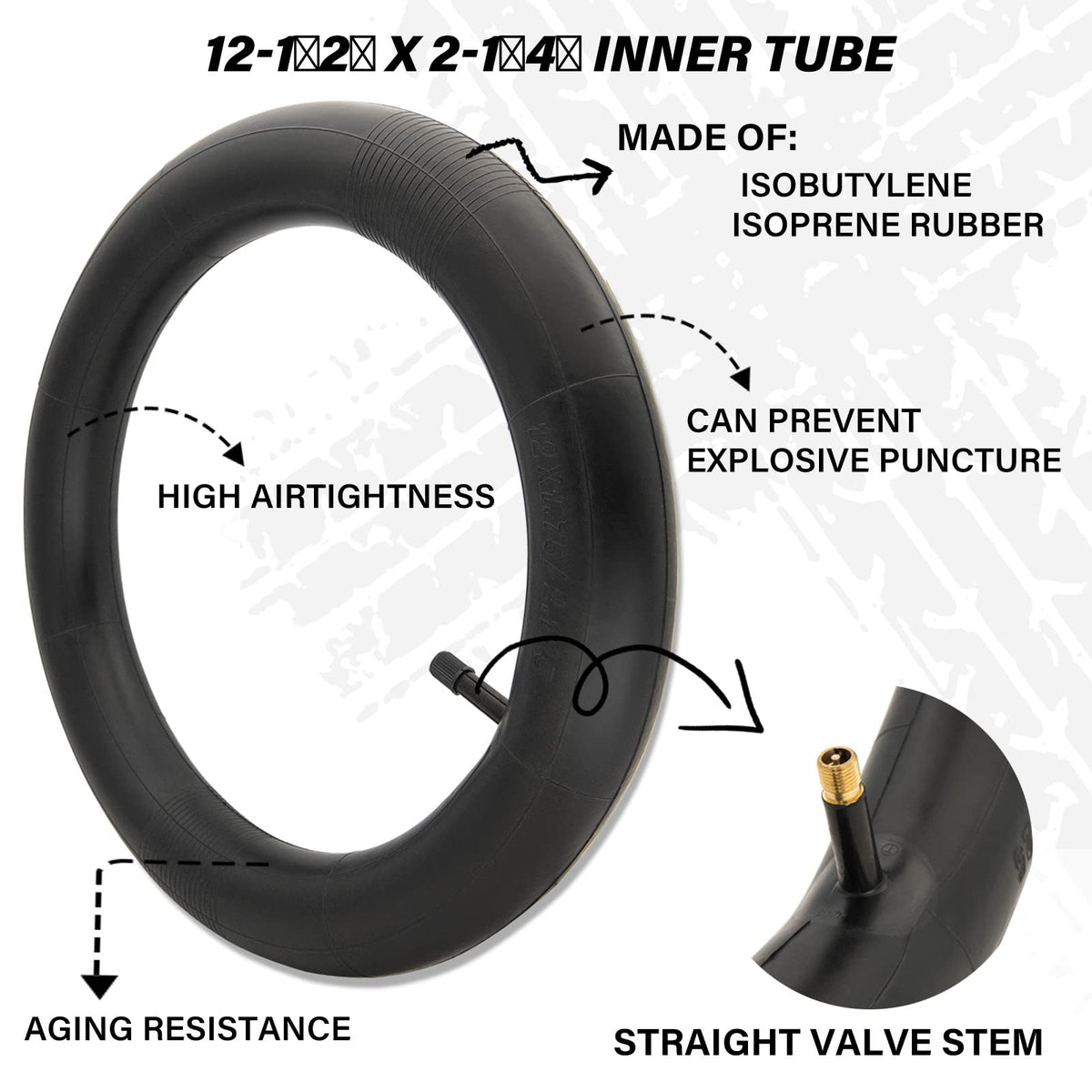 CMOOD tire installed on Razor Pocket Mod demonstrating compatibility and performance
