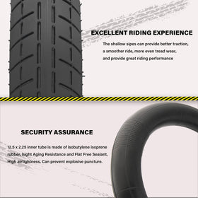 CMOOD sidewall and label showing durable compound and clear sizing
