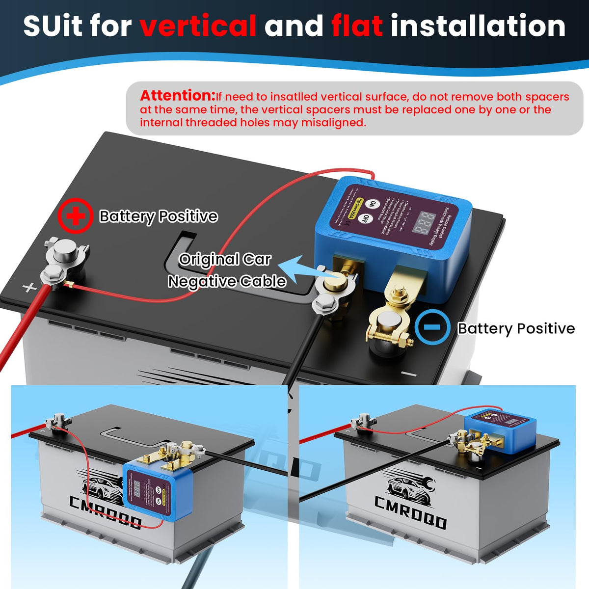 CMRDQD paired remote controls pictured providing convenient remote kill benefit