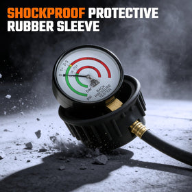 CMTOOL 6ft nitrile hose detail demonstrating heat-resistant, durable construction