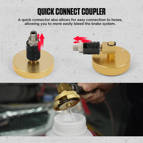 CMTOOL aluminum adapter close-up highlighting corrosion-resistant finish