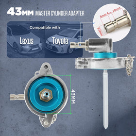 CMTOOL close-up of internal sealing ring ensuring leak-free brake bleeding