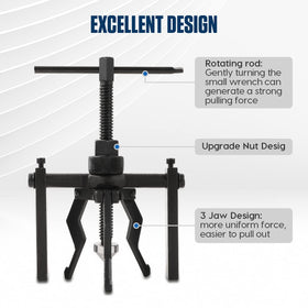 CMTOOL forcing screw thread detail illustrating smooth rotation and controlled force