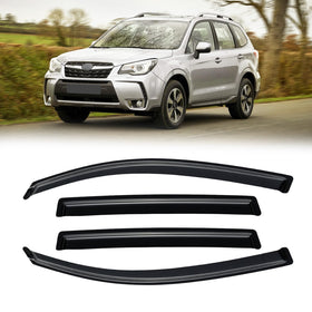 CMVT Auto front view on Forester showing full visor fit and sleek styling