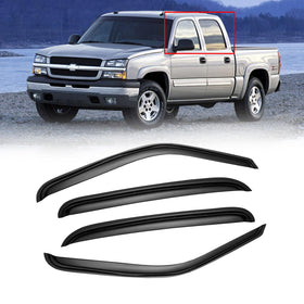 CMVT Auto front passenger visor installed showing clean fit and improved ventilation